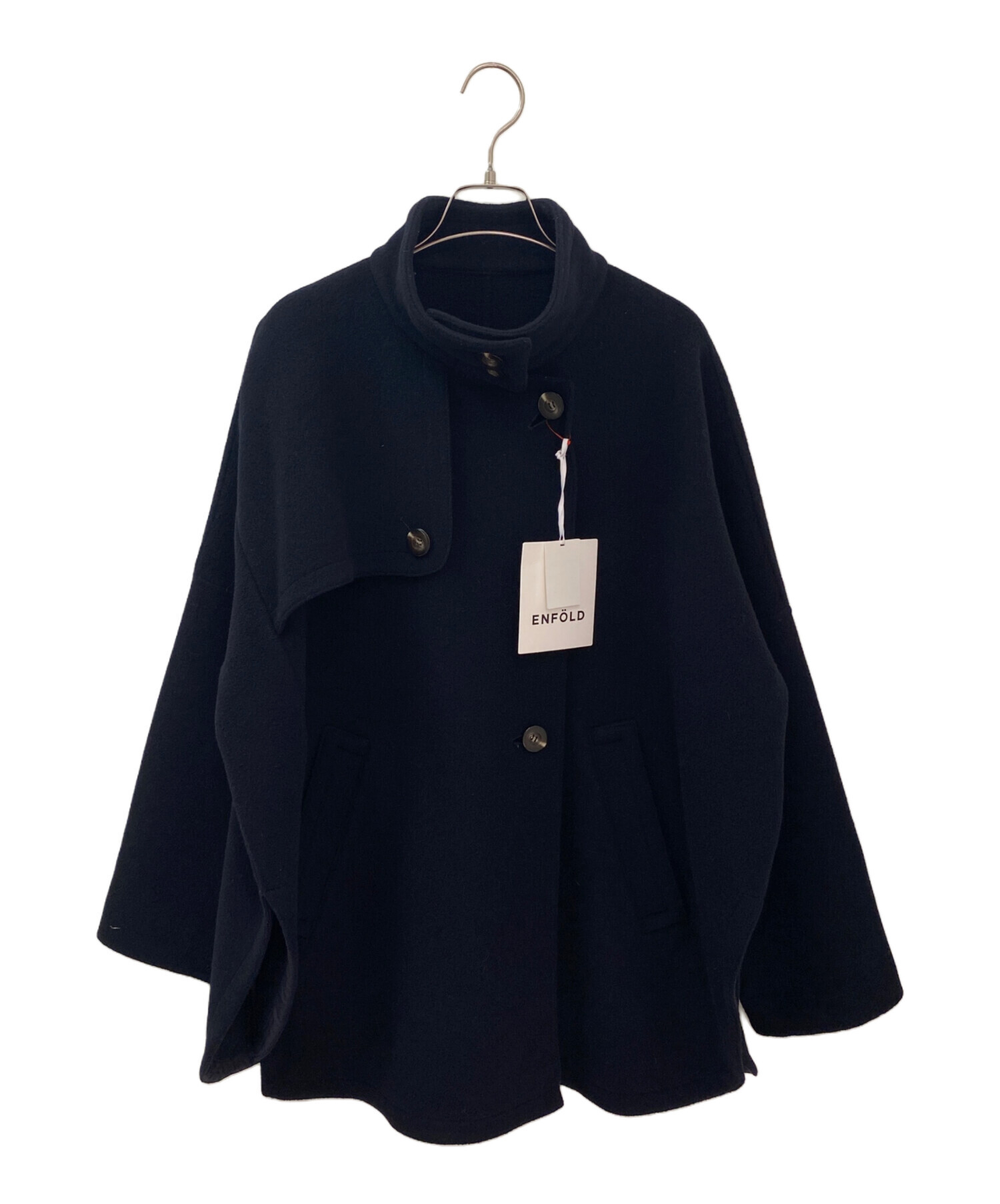 中古・古着通販】ENFOLD (エンフォルド) ソフトリバーケープコート
