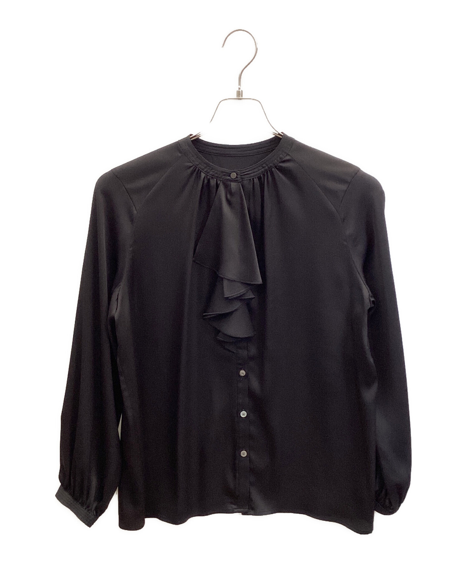 中古・古着通販】ANAYI (アナイ) サテンステッチフリル ブラウス