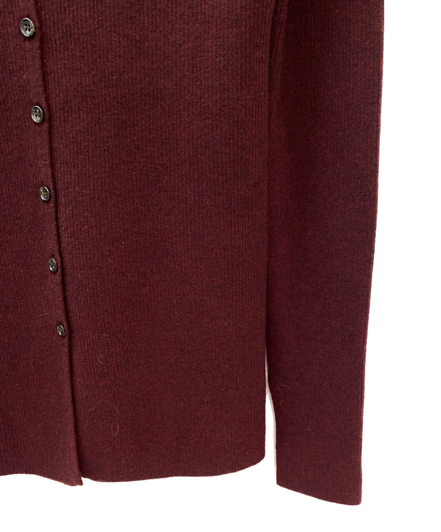 中古・古着通販】CLANE (クラネ) BUSTIER SET BOAT NECK KNIT CARDIGAN