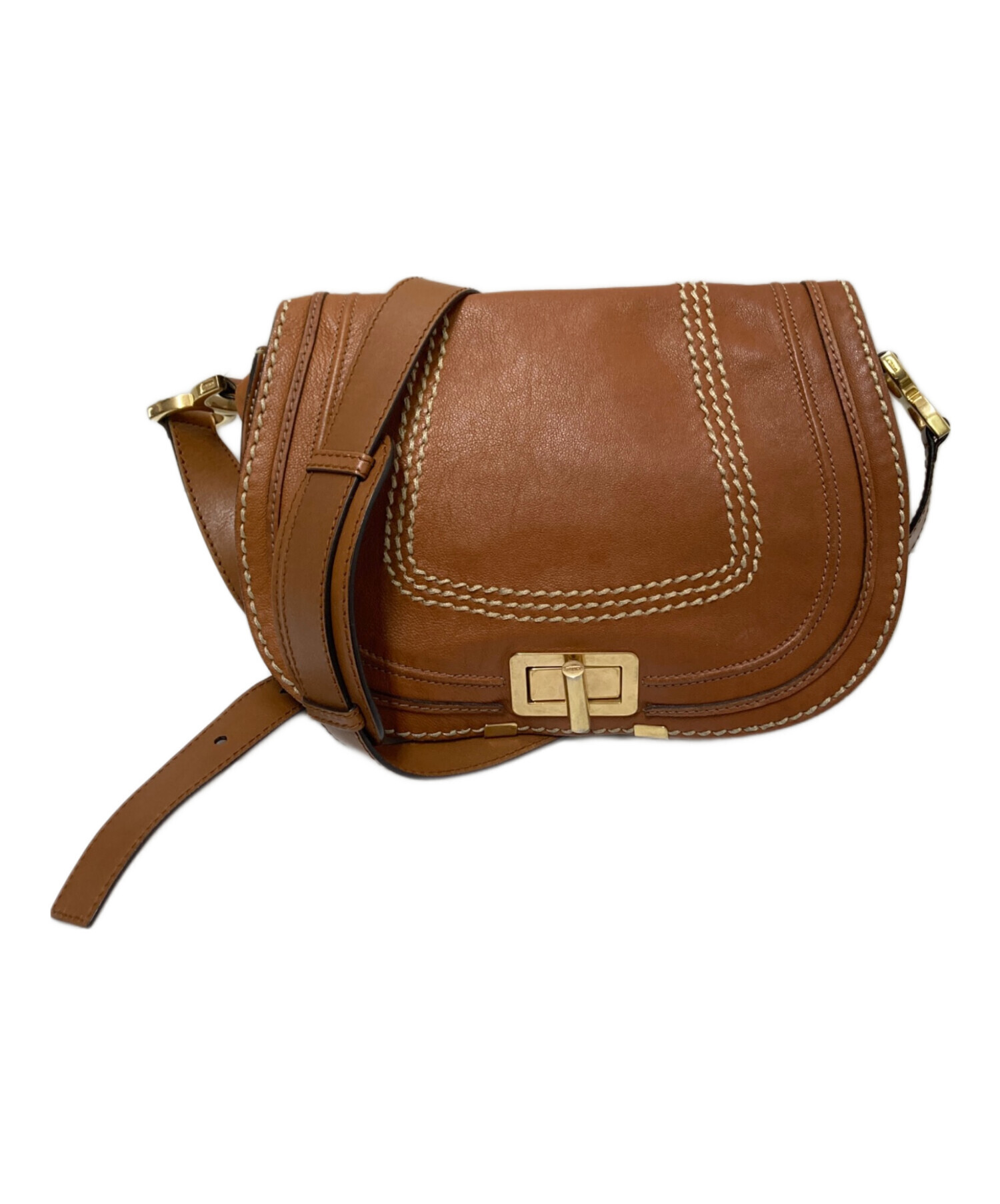 中古・古着通販】Chloe (クロエ) マーシー ターンロック レザー