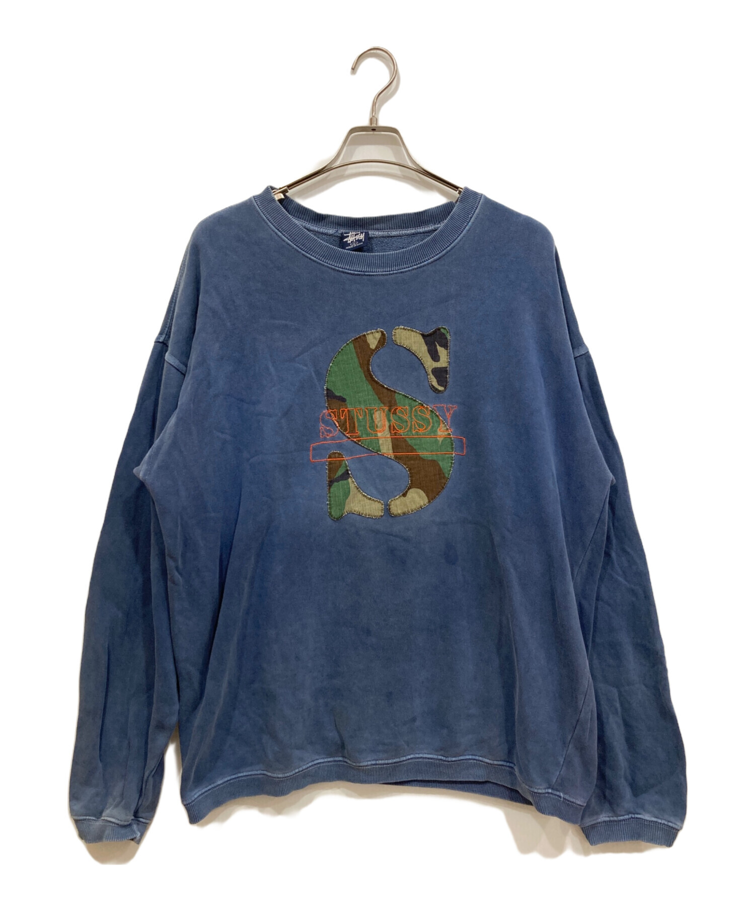 中古・古着通販】OLD STUSSY (オールドステューシー) 刺繍スウェット