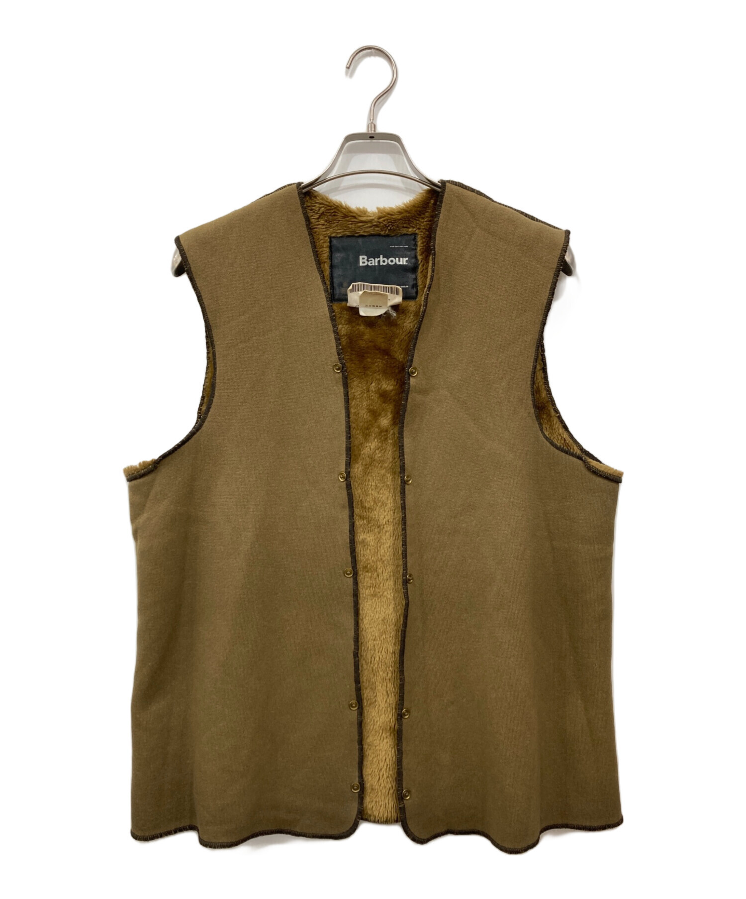 中古・古着通販】Barbour (バブアー) ライナーベスト ブラウン サイズ