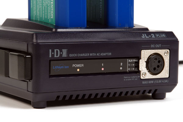 IDX JL-2Plus Multi-Format Two Bay Fast Charger - Trew Audio