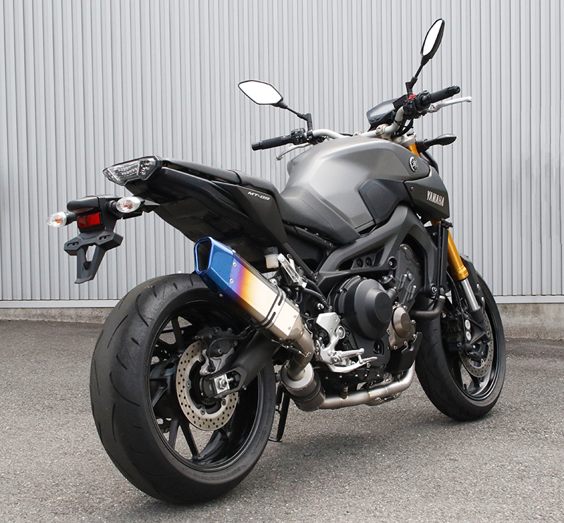 トリックスター / MT-09 (14-16) 政府認証フルエキゾーストマフラー