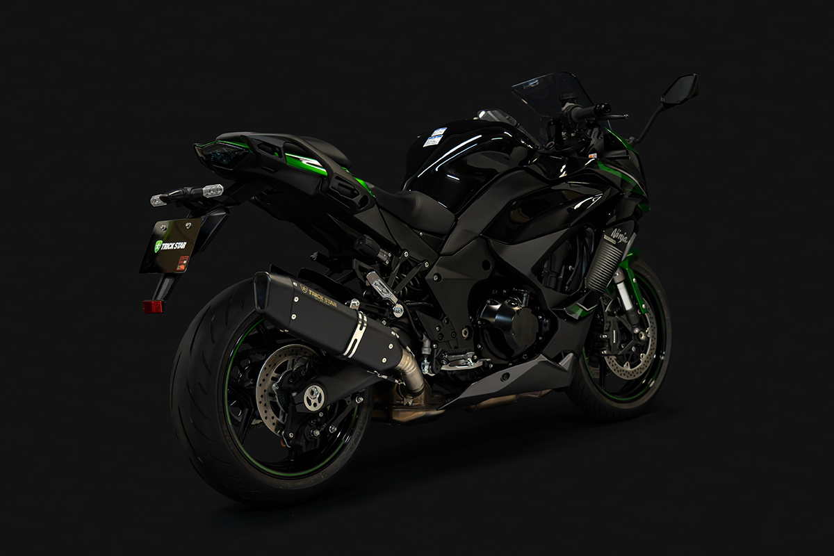 トリックスター / Ninja 1000SX（20-24）政府認証スリップオンマフラー