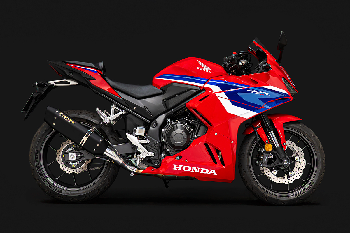 トリックスター / CBR400R(24)政府認証スリップオンマフラーIKAZUCHI