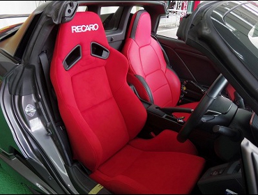 HONDA S660 JW5（2017年） に RECARO（レカロ） SR-7 KK100 RED シート