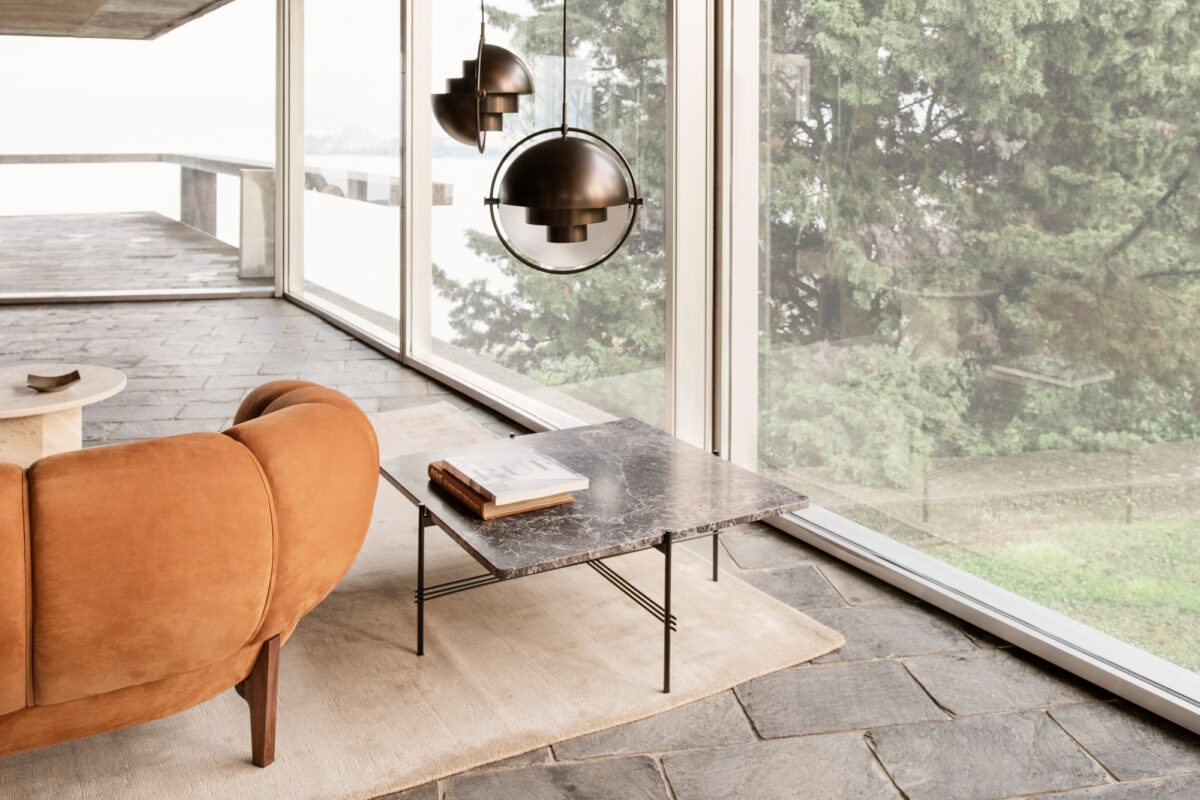 GUBI - TS Coffee Table - square 80x80cm, black base — TRISHNA