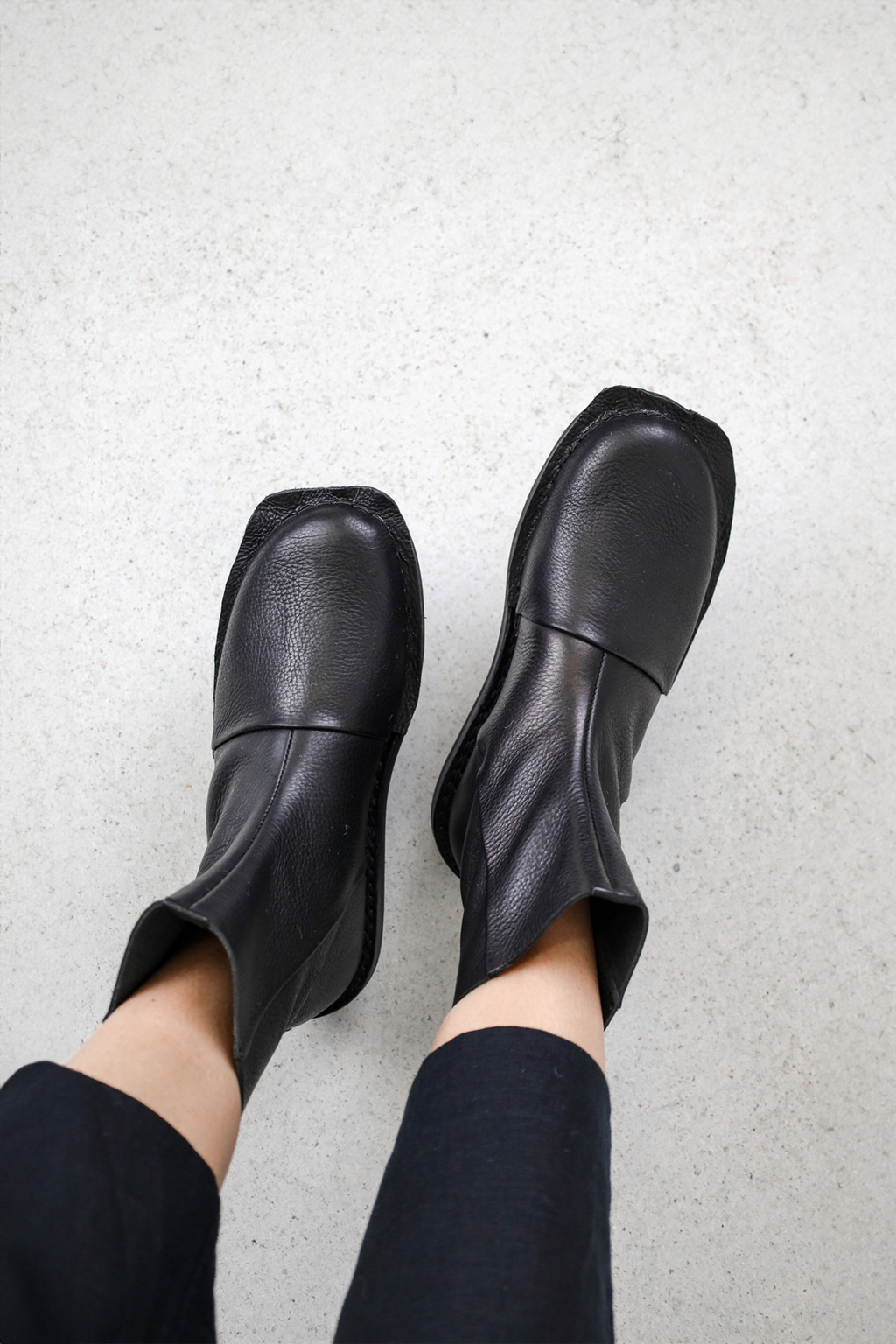 靴 trippen swamp 37 Swamp f ( black-waw ) | trippenオフィシャルサイト