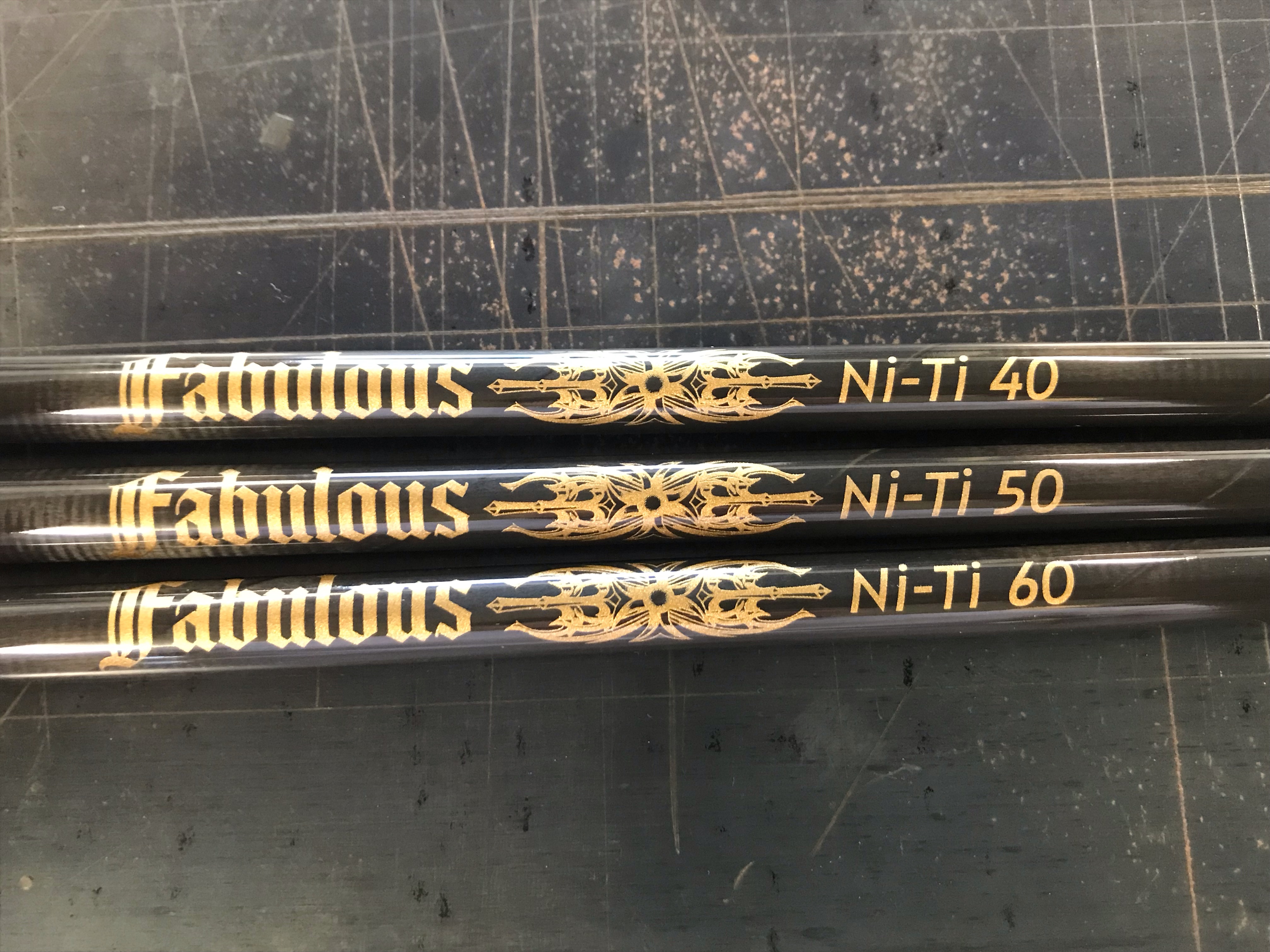 Fabulous Ni-Ti 40、50、60 | ゴルフクラブ・シャフト・ヘッド｜trpx