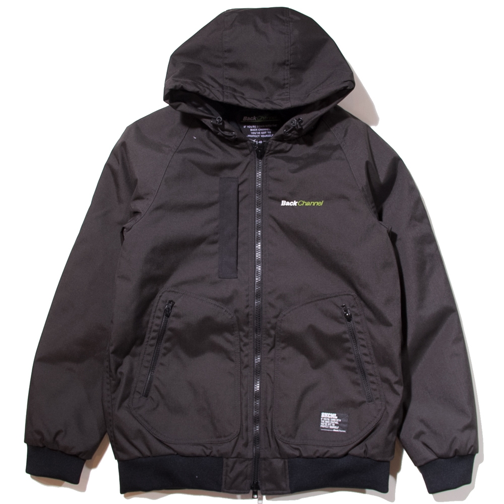 バックチャンネル コーデュラ ナイロン フーディッド ジャケット