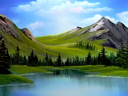 Mountain Ridge Lake - The Joy of Painting S23E3