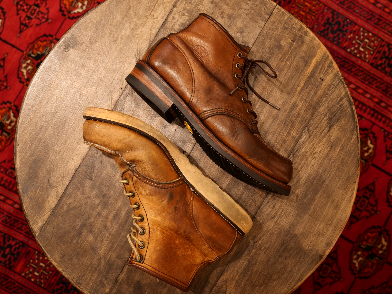 RED WING】875 アイリッシュセッター カスタム Vibram700＋QUABAUG仕様