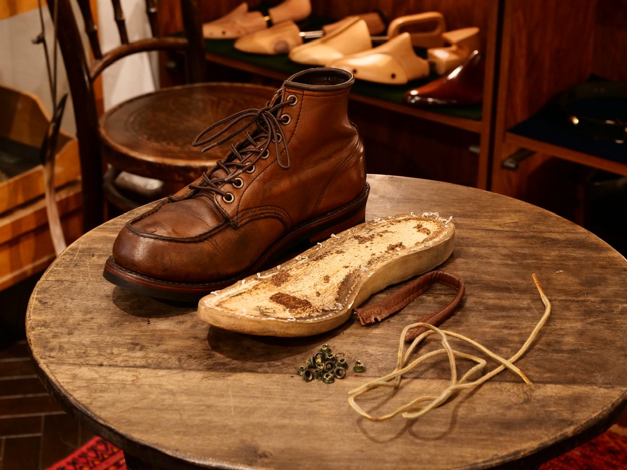 RED WING】875 アイリッシュセッター カスタム Vibram700＋QUABAUG仕様