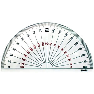 UCHIDASウチダス9センチ分度器: 学習支援用品