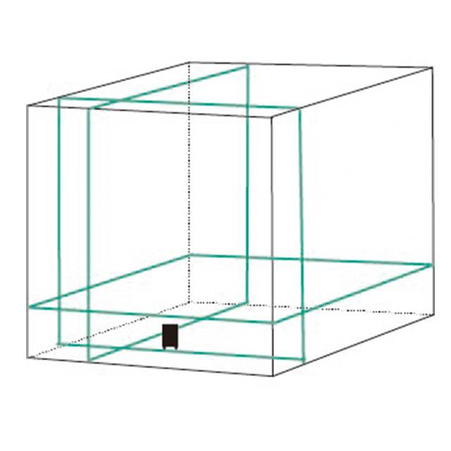 テクノ販売 LTC-KZ3X 電子整準3Dグリーンレーザー ウエダ金物【公式