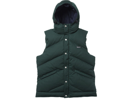 Supreme - Hooded Down Vest - UG.SHAFT