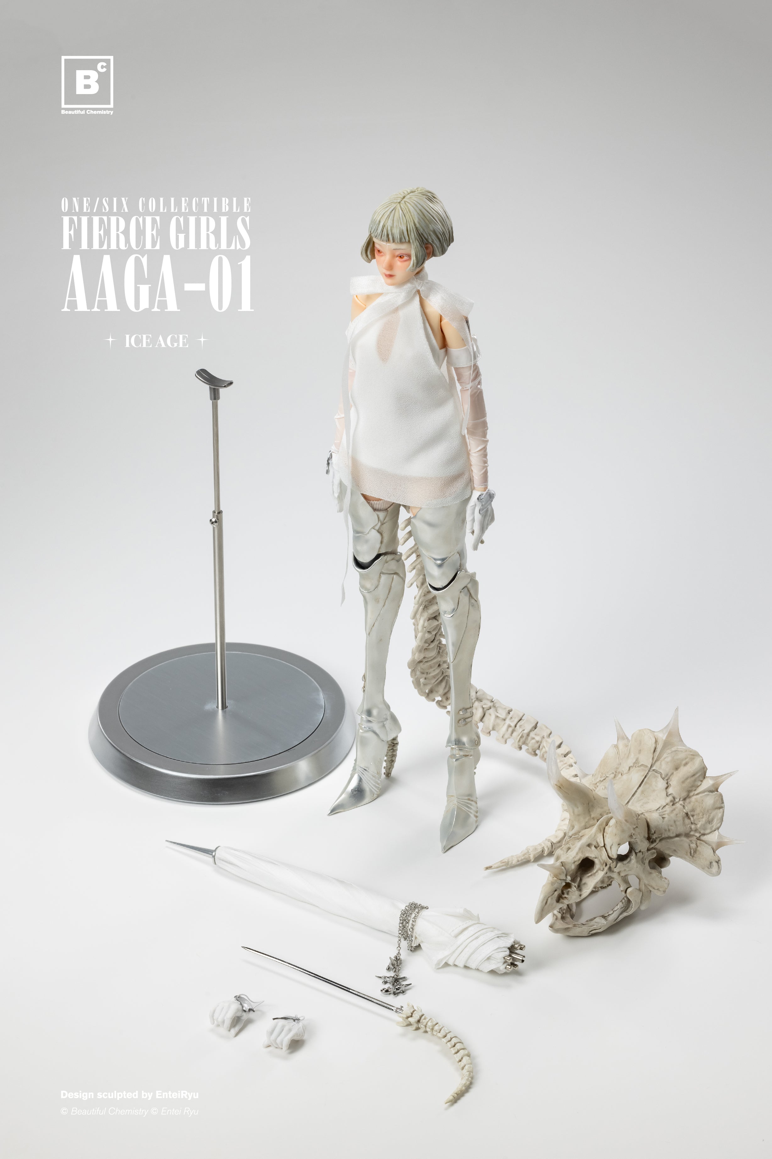 Beautiful Chemistry x Entei Ryu FIERCE GIRLS AAGA-01 ICE AGE