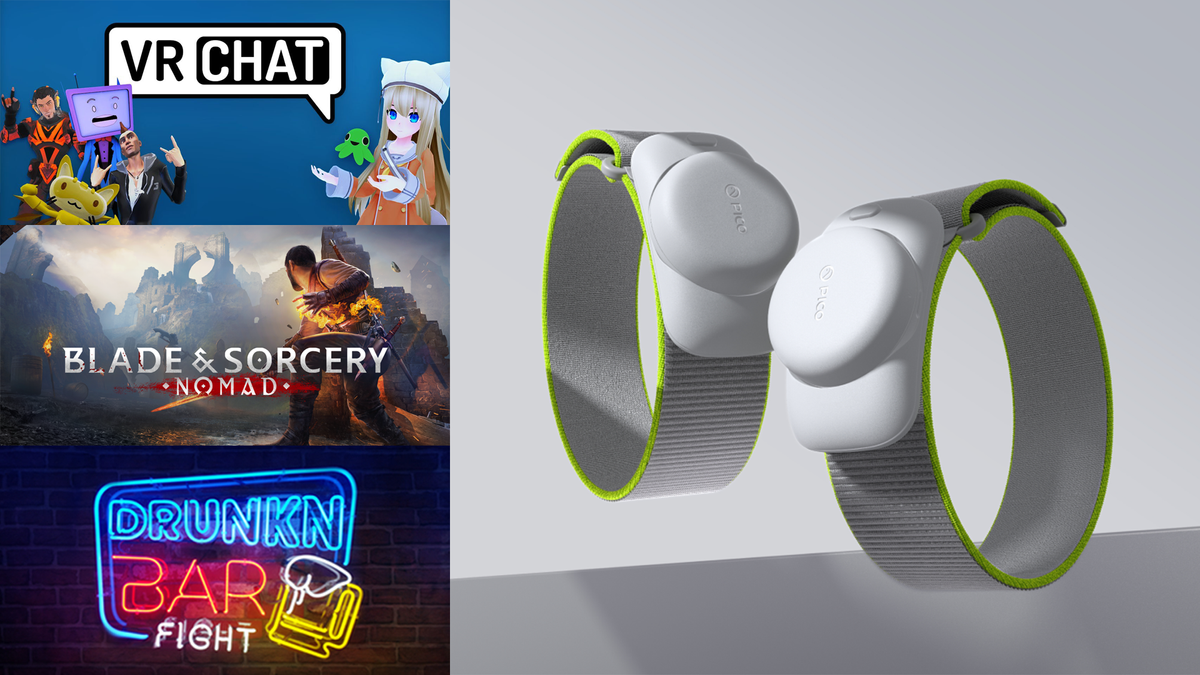 Pico Motion Trackers Work In VRChat And Blade & Sorcery