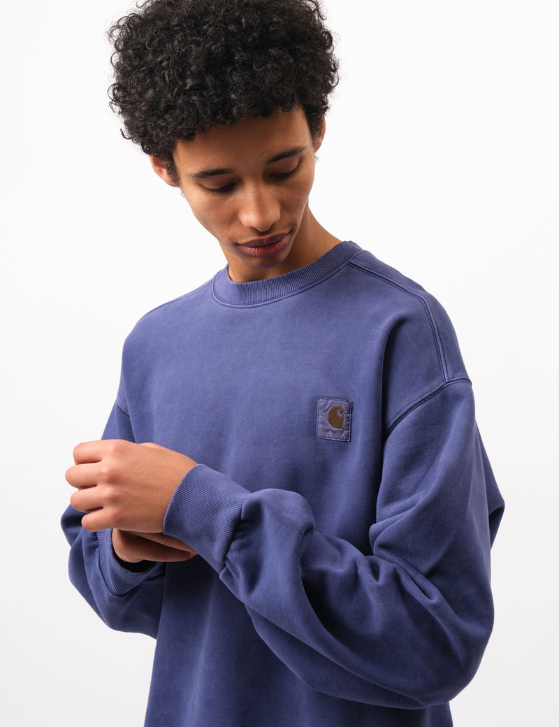 Carhartt WIP Vista Sweatshirt (Balloon) - Aura Purple | Urban