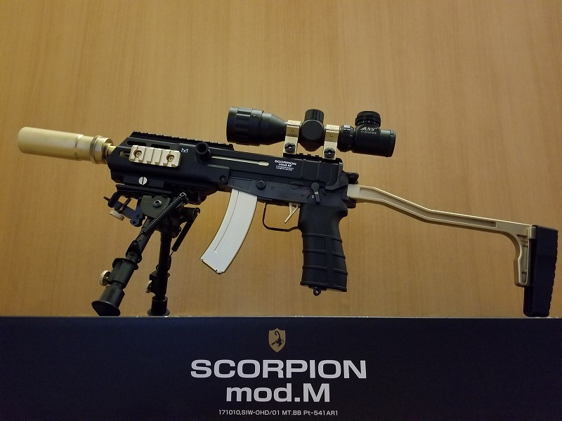 スコーピオン mod.M（モッドM）カスタムしてみた | Blog｜フロンティア技研