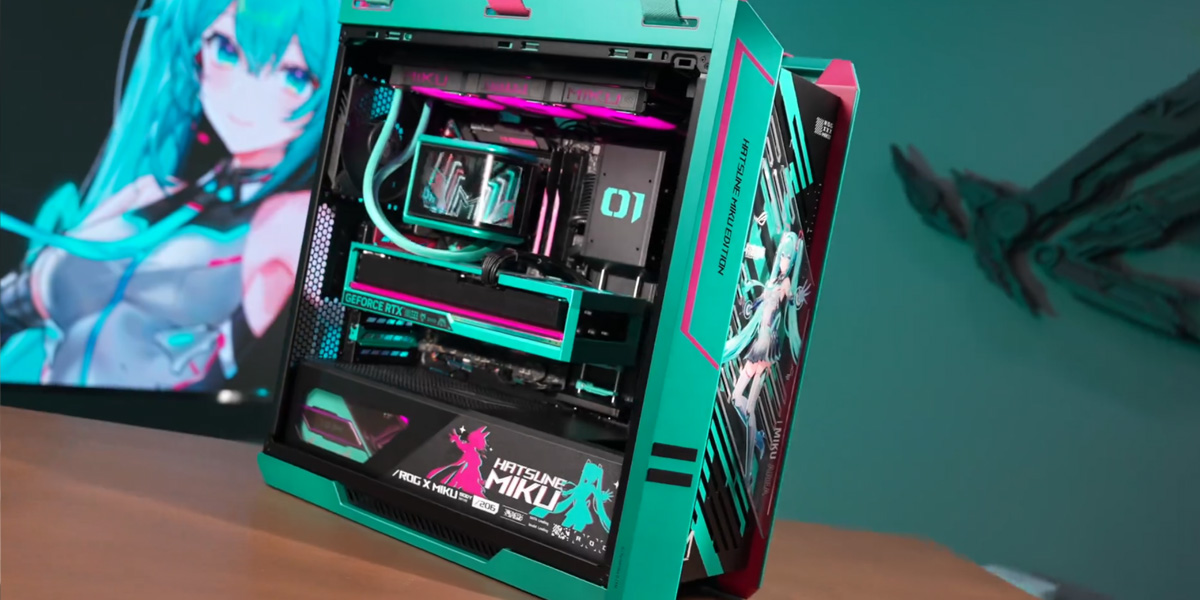 ASUS ROG Unveils Full Hatsune Miku Edition Gaming Ecosystem