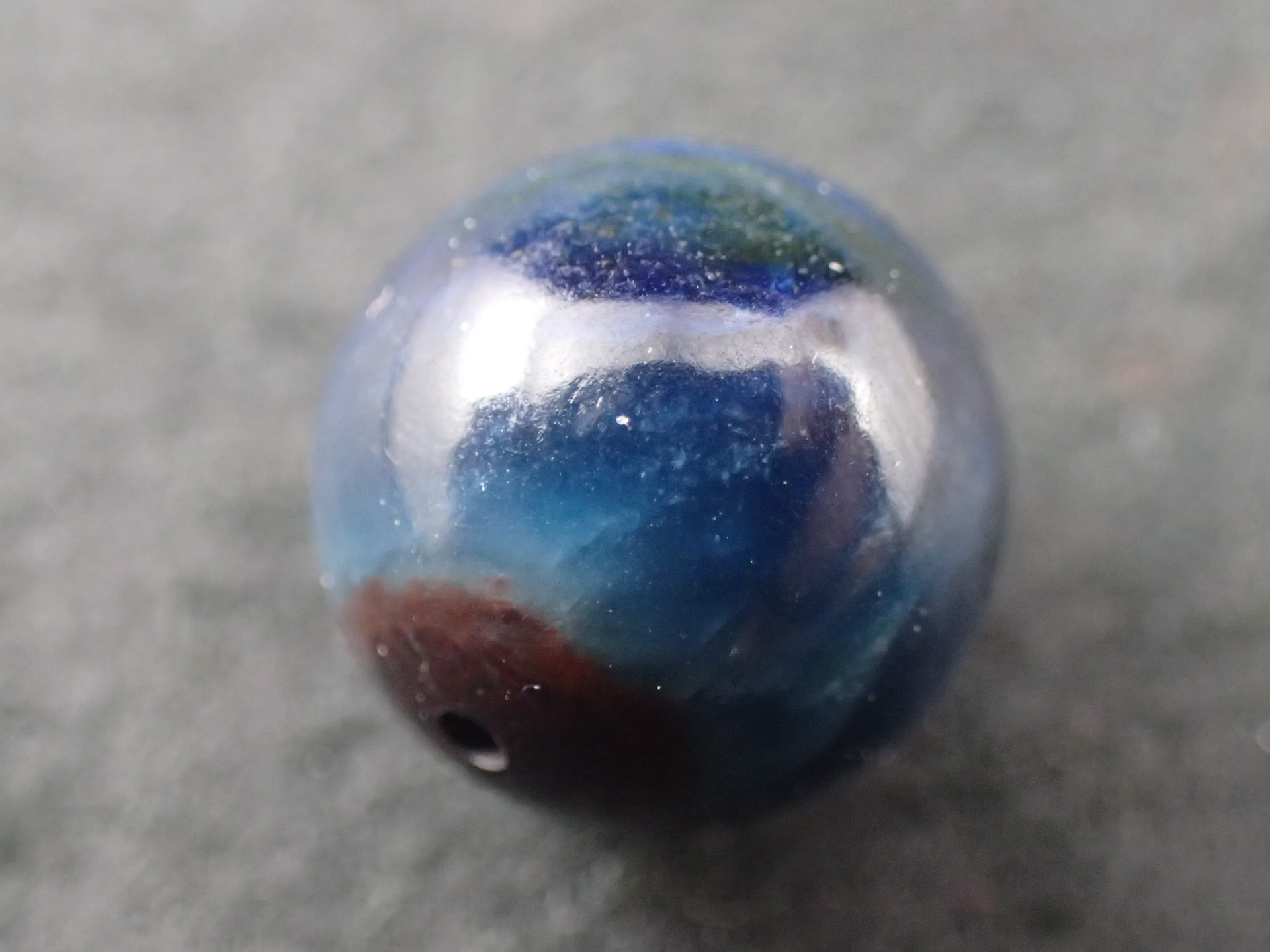 最高品質ブルースギライト（杉石） ビーズ 南アフリカ産 ｜石の販売