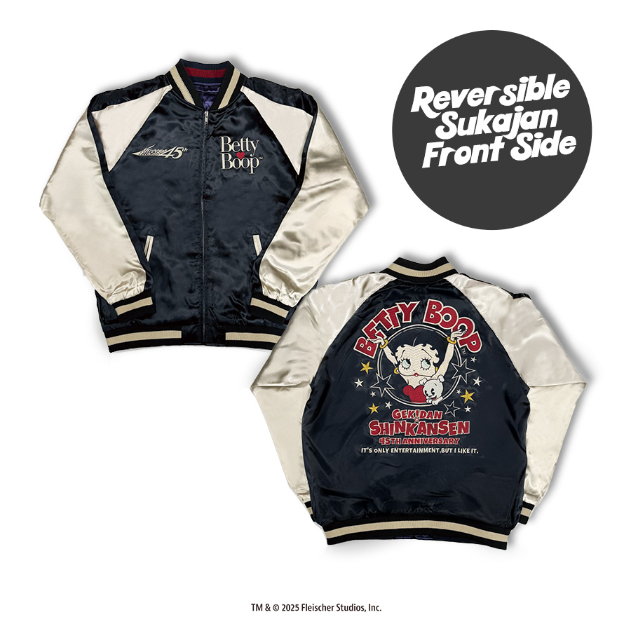 ベティーちゃん×新感線45周年｜スペシャルリバーシブルスカジャン登場