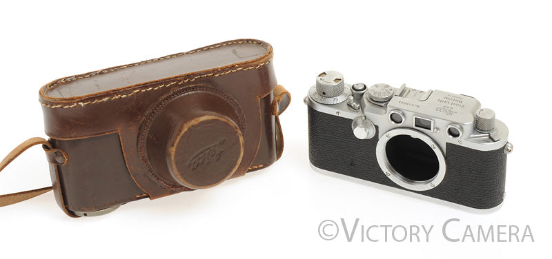 Leica IIIF Camera Color Dial Body -Good Working- [EXC-]