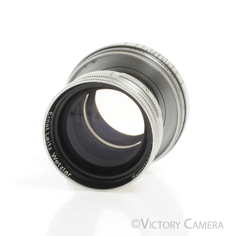 Leica Summitar 5cm f2 Coated Lens L39 LTM (ft) -Good Glass- [EXC-]