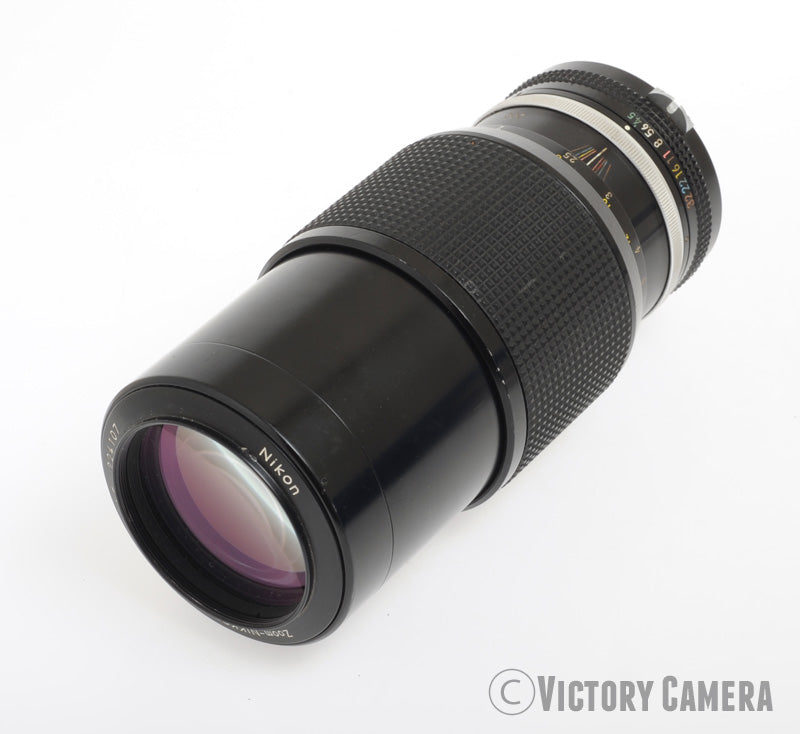 Nikon Nikkor 80-200mm f4.5 Non-AI Push Telephoto Zoom Lens -Clean Glas