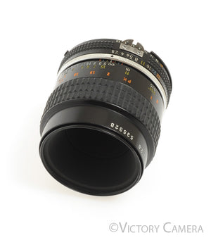 Nikon Micro-Nikkor 55mm f2.8 AI-S Man. Focus Lens -Smooth Focus- [EXC-