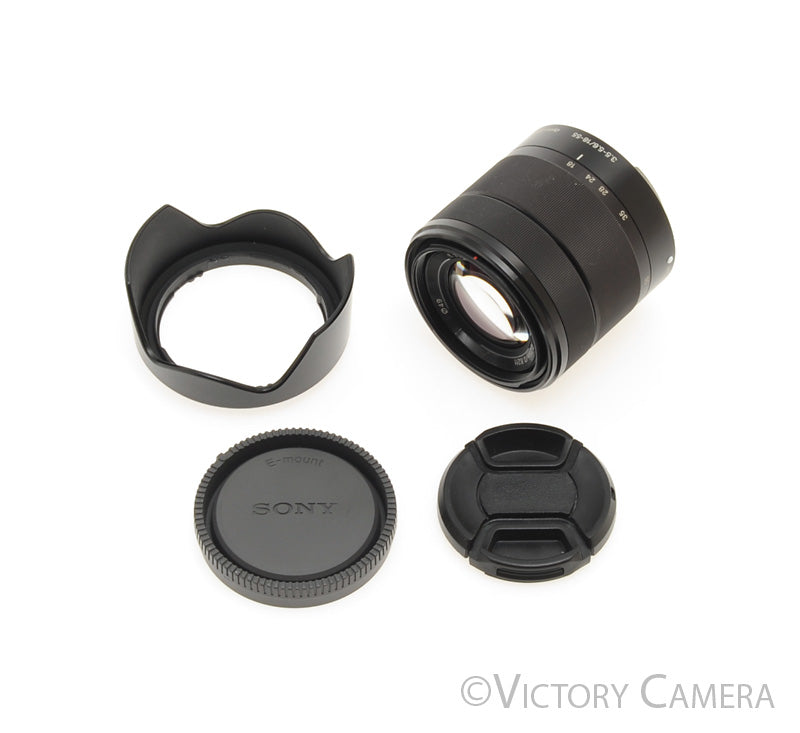 Sony SEL1855 18-55mm f3.5-5.6 OSS Black Zoom Lens for E Mount [EXC]