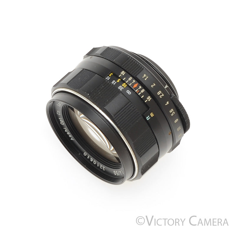 Pentax Super-Takumar 50mm F1.4 M42 Screw Mount Thorium Glass Lens [EXC