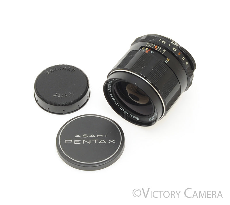 Pentax SMC Takumar 35mm f2 Wide Angle Lens for M42 Screw Mount [EXC+]