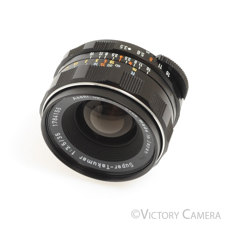 Pentax Super-Takumar 35mm f3.5 M42 Screw Mount Wide Angle Lens [EXC+]