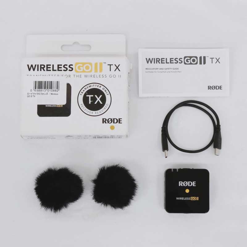 Wireless GO II 送信機単体 現状渡し 中古品】 RODE 2.4GHz帯 小型