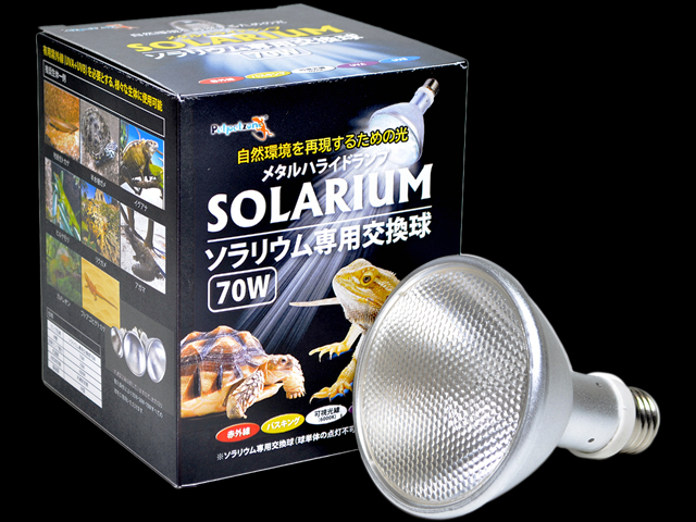 ソラリウムUV専用交換球70W ゼンスイ ペットペットゾーン 販売 通販