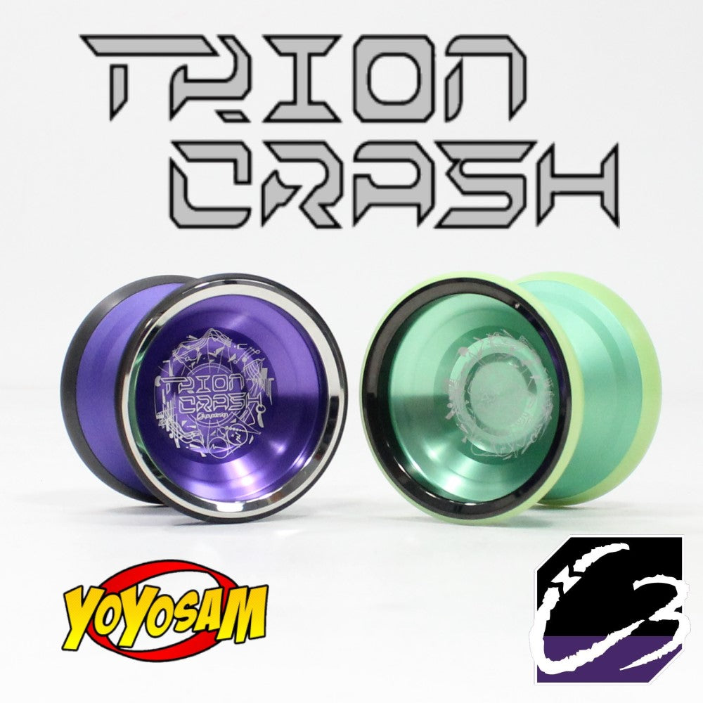 C3yoyodesign Trion Crash Yo-Yo - Tri-Material Yo-Yo – YoYoSam