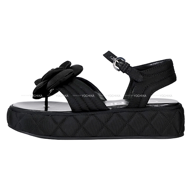 2025クルーズライン CHANEL シャネル サンダル カメリア ココマーク