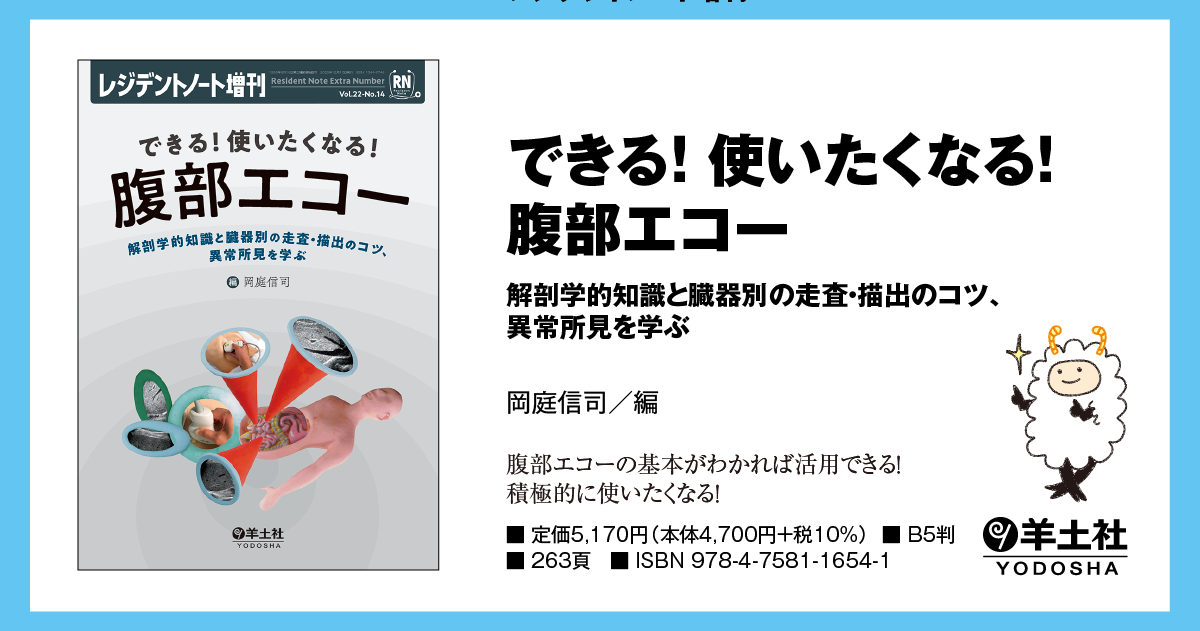 レジデントノート増刊：できる！使いたくなる！腹部エコー〜解剖学的
