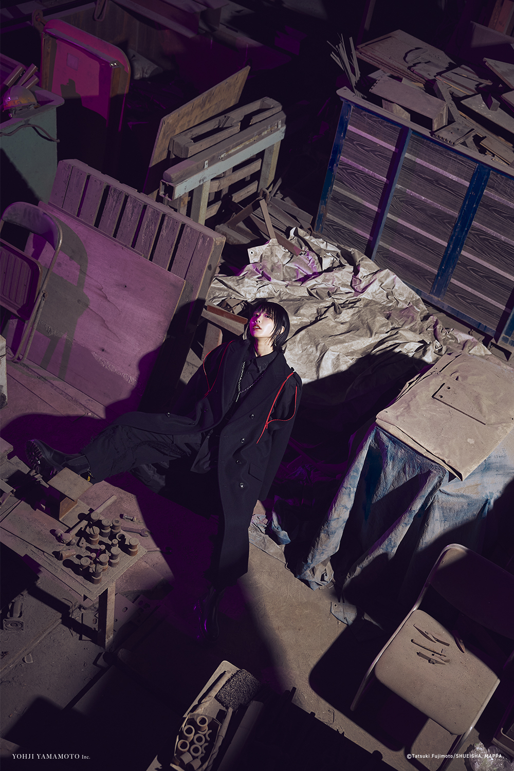 Ground Y × CHAINSAW MAN Collaborate Collection -key visual