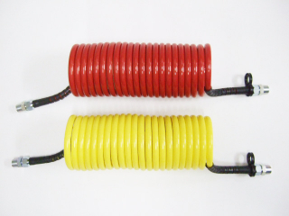 トレーラースパイラルエアーホース トレーラージャンパケーブル