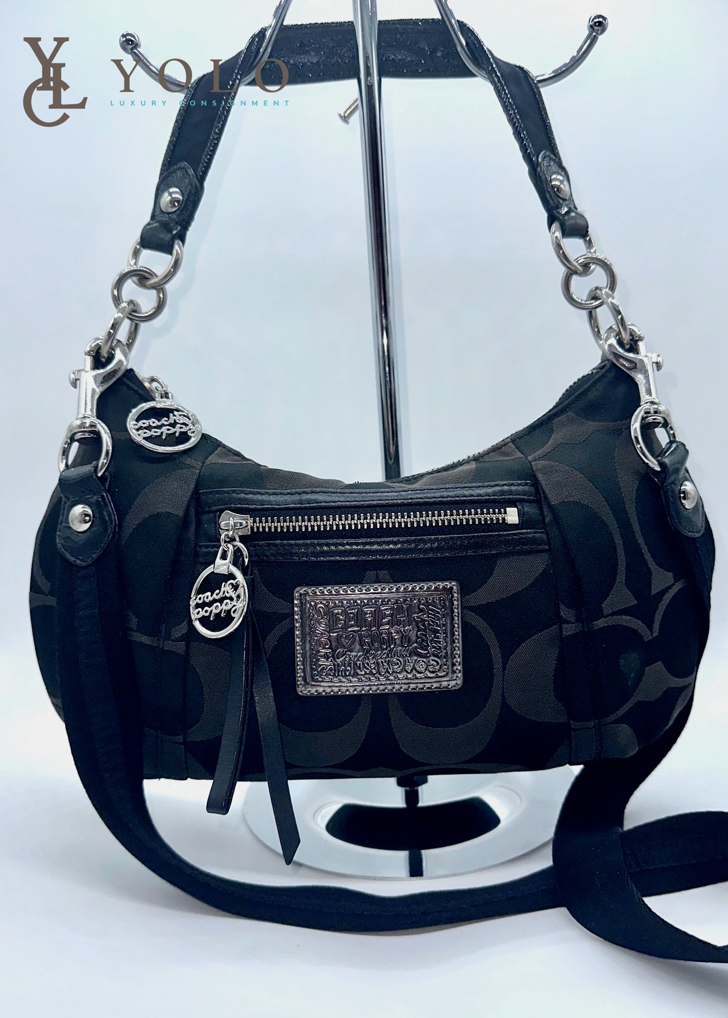 Coach | Signature Poppy 2Way Shoulder Bag | Preloved Designer Bags