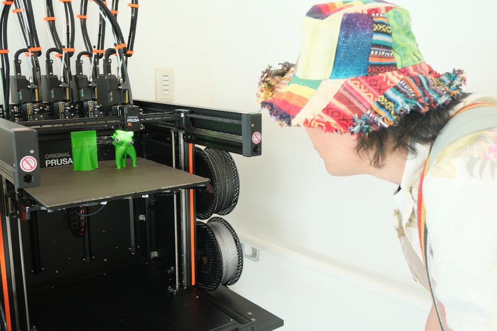 万博2025チェコ館3Dプリントされたレネちゃん 中サイズ 万博2025