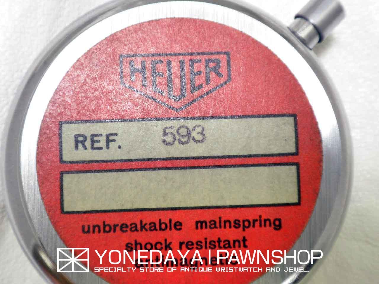 ホイヤー SSトラックメイト ストップウォッチ/手巻き・15分積算計 10