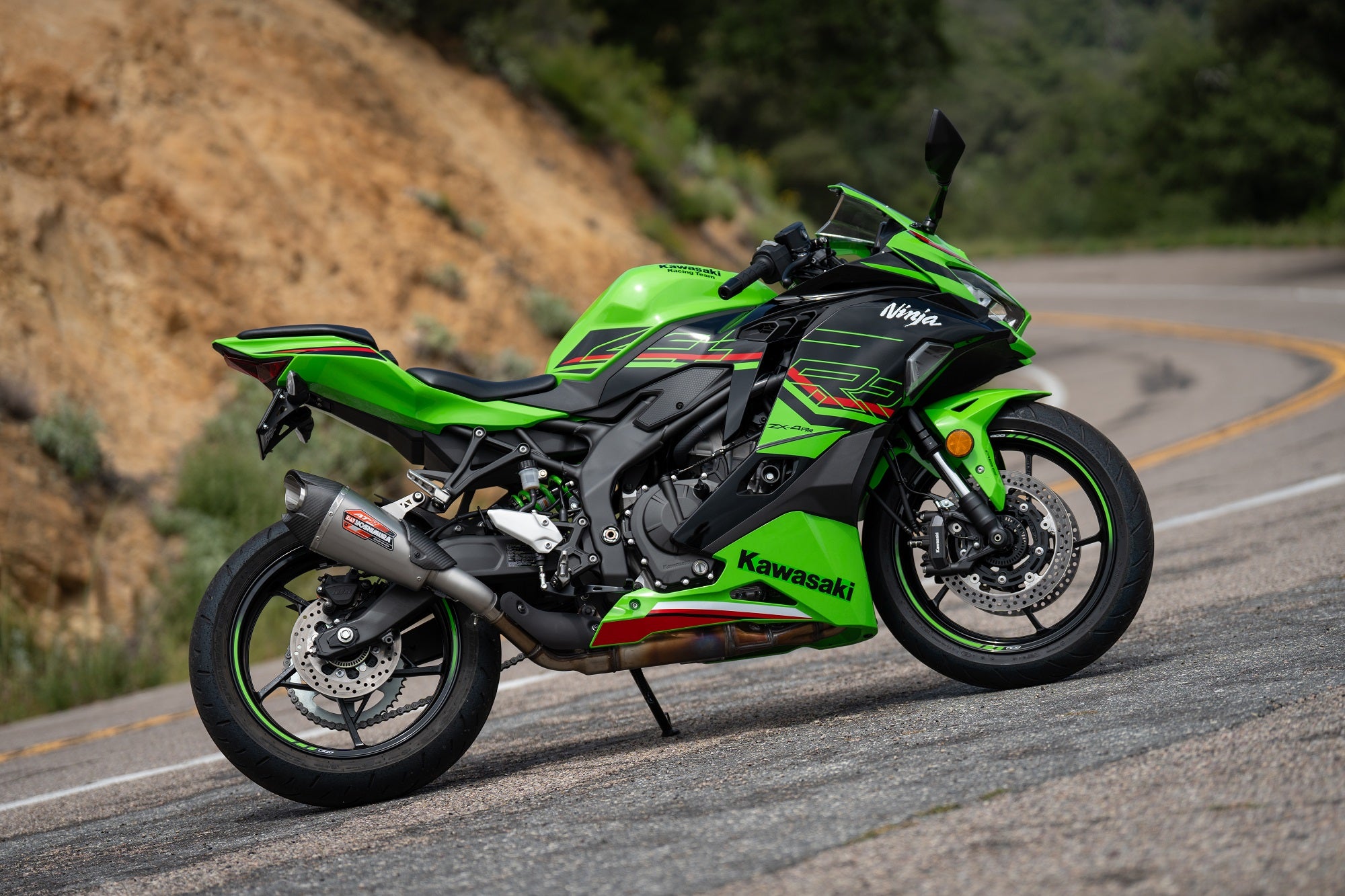 Yoshimura ZX-4RR 2023-26 AT2 Stainless Slip-On Exhaust, w