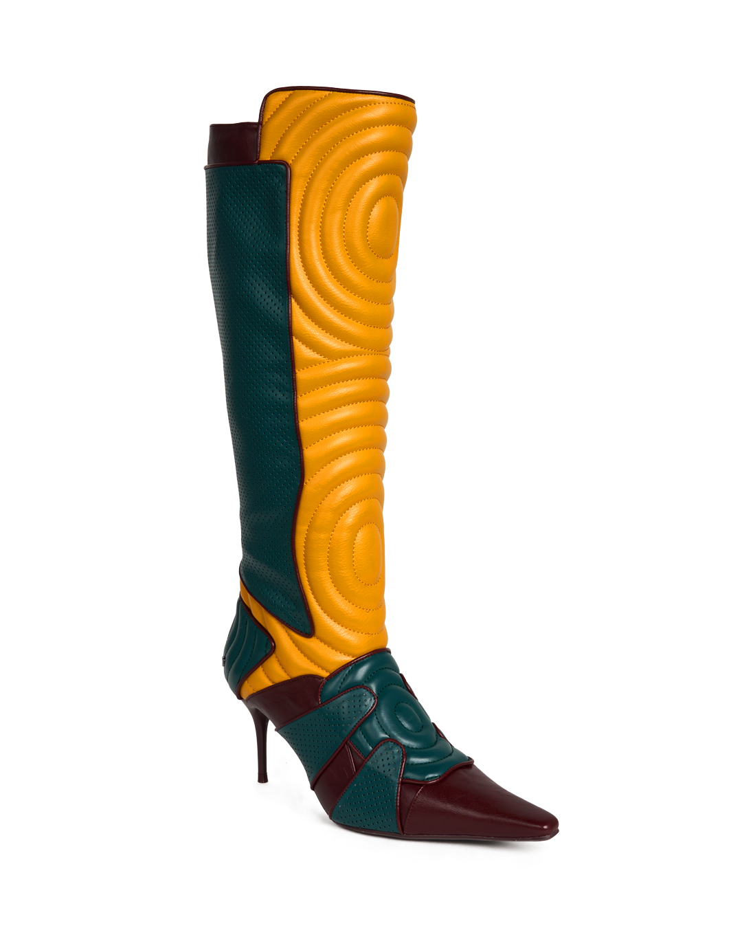 YELLO / COSMO SPIRAL LONG BOOTS