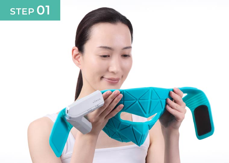 まとって、上がる。全顔リフト。『ブルーグリーンマスク リフト』 | YA