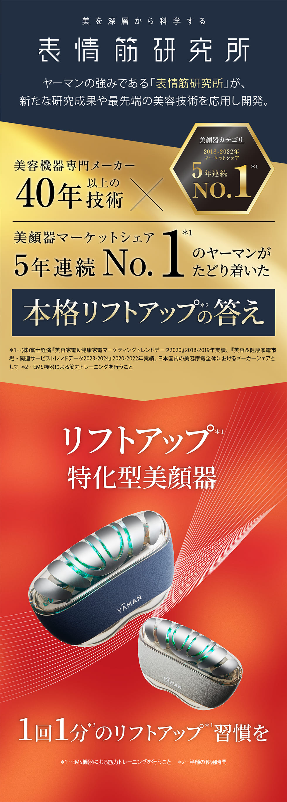 リフトロジー｜ヤーマン公式通販サイト | ヤーマンオンラインストア